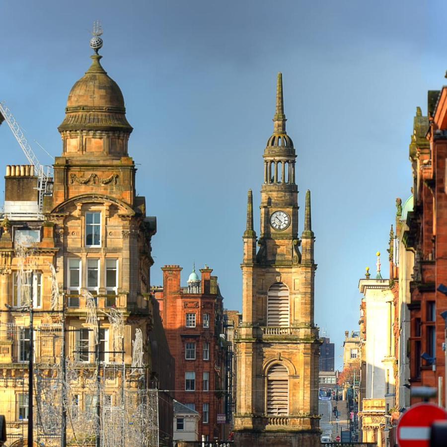 1 Bedroom Flat In The Heart Of Merchant City Glasgow Buitenkant foto