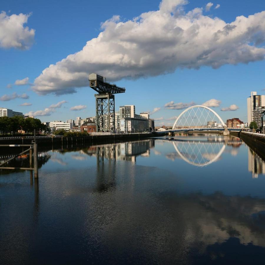 1 Bedroom Flat In The Heart Of Merchant City Glasgow Buitenkant foto