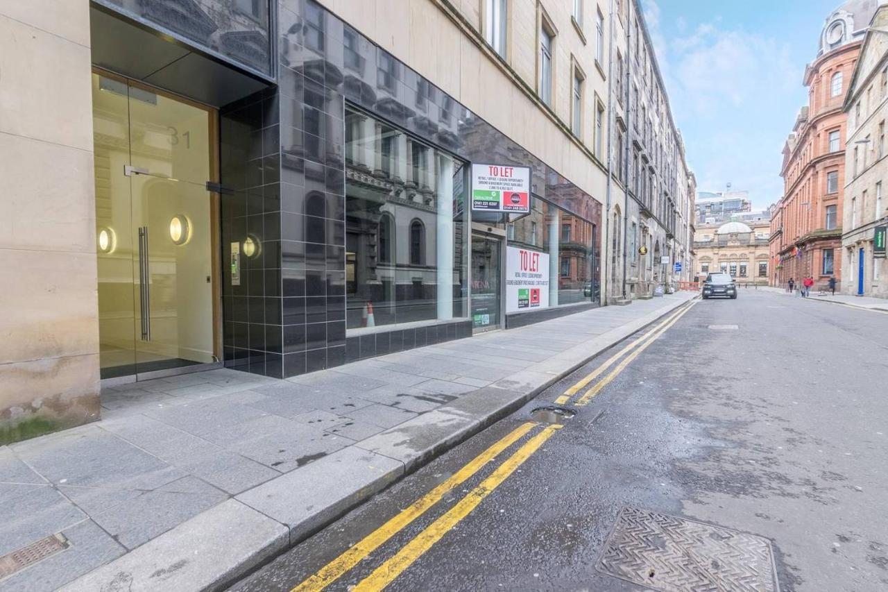 1 Bedroom Flat In The Heart Of Merchant City Glasgow Buitenkant foto