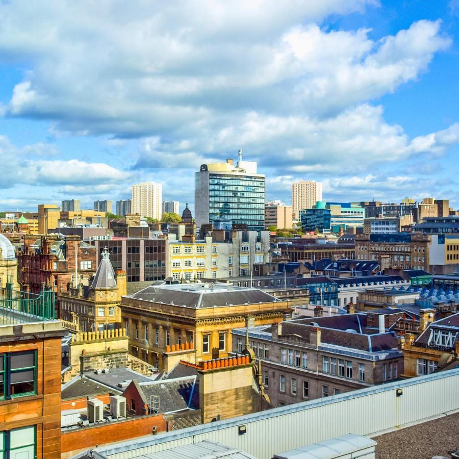 1 Bedroom Flat In The Heart Of Merchant City Glasgow Buitenkant foto