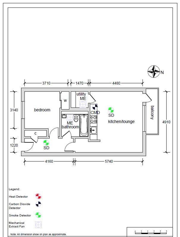1 Bedroom Flat In The Heart Of Merchant City Glasgow Buitenkant foto