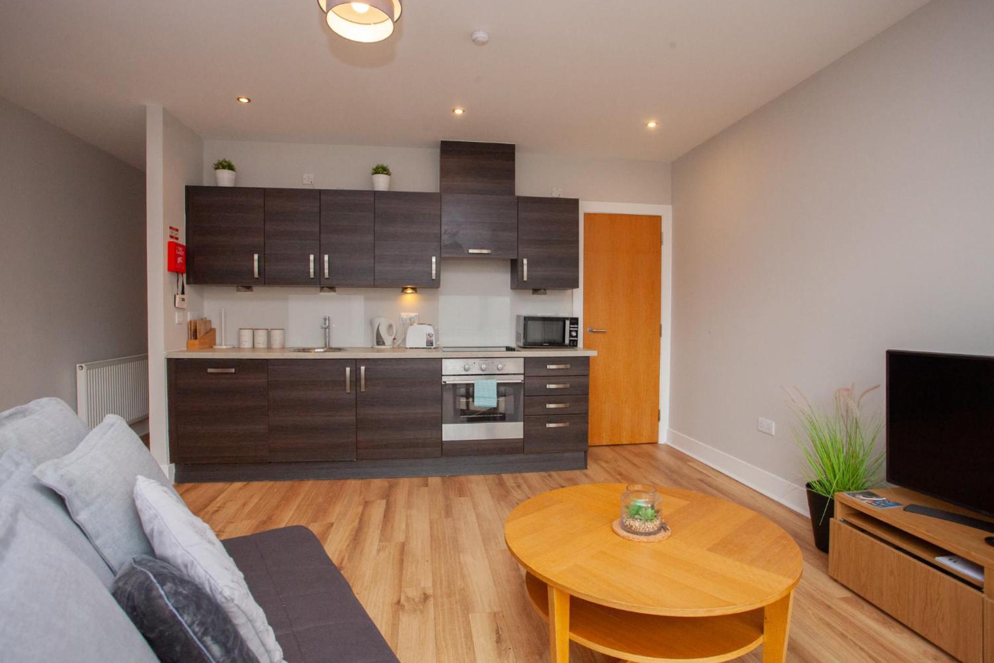 1 Bedroom Flat In The Heart Of Merchant City Glasgow Buitenkant foto
