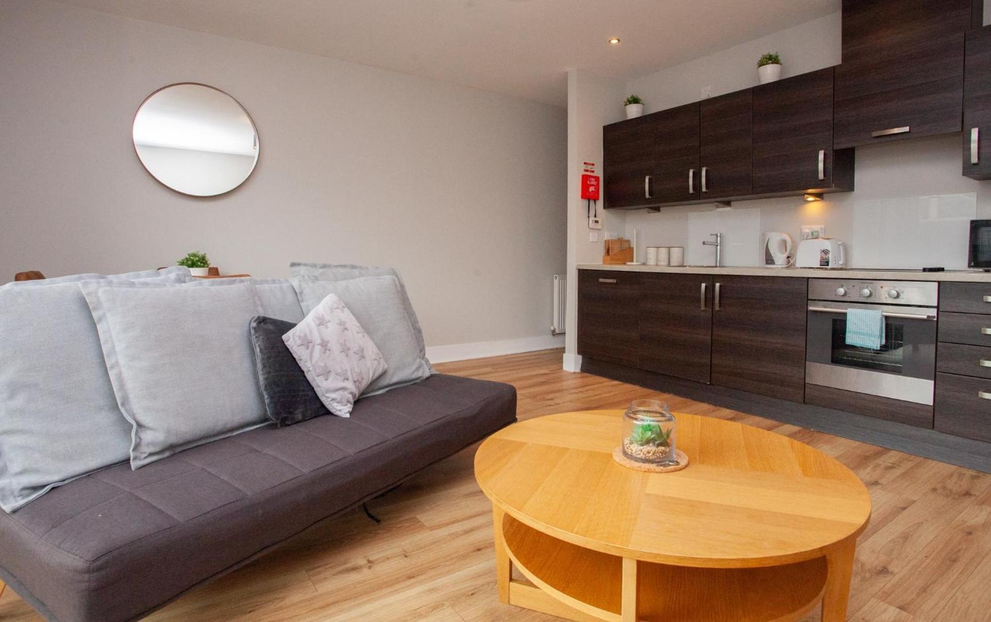 1 Bedroom Flat In The Heart Of Merchant City Glasgow Buitenkant foto