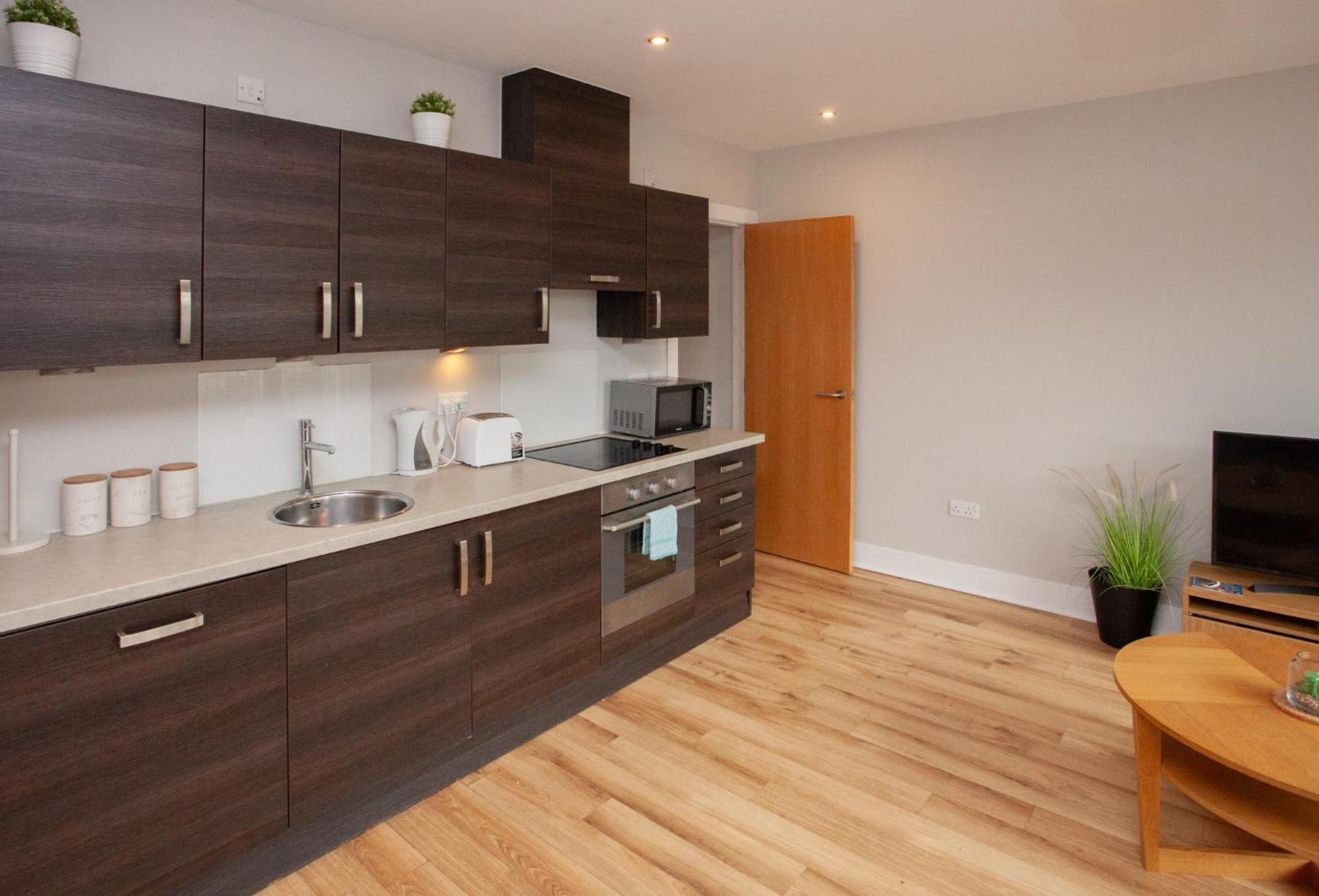 1 Bedroom Flat In The Heart Of Merchant City Glasgow Buitenkant foto